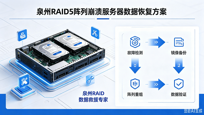 泉州RAID5阵列崩溃服务器数据恢复方案｜泉州RAID数据救援专家