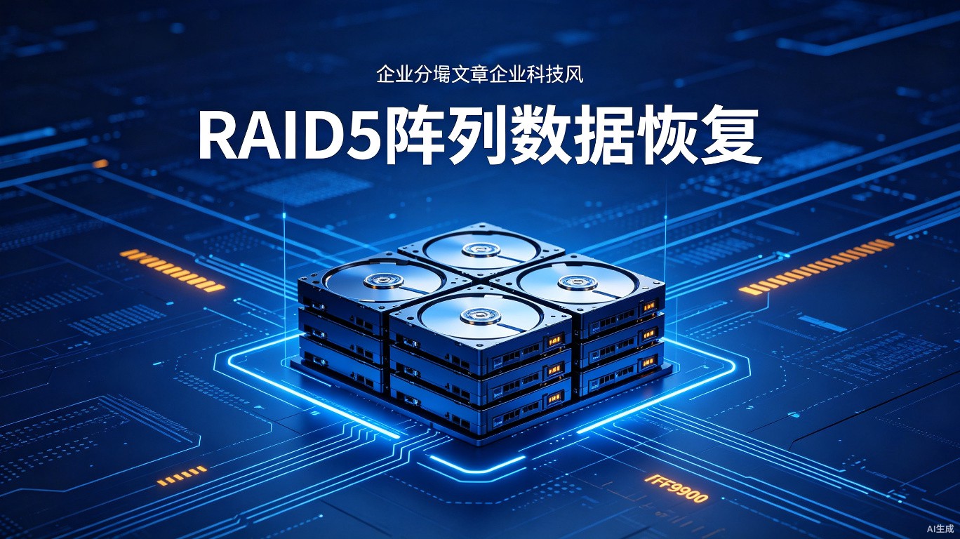 RAID5阵列两块硬盘掉线数据恢复方案