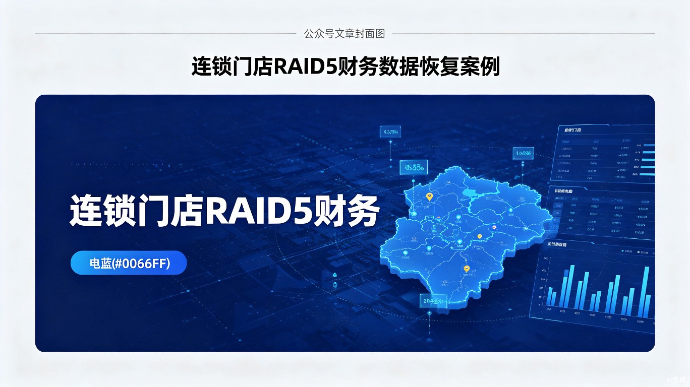 连锁门店RAID5阵列两块硬盘损坏，无备份找回3年财务数据