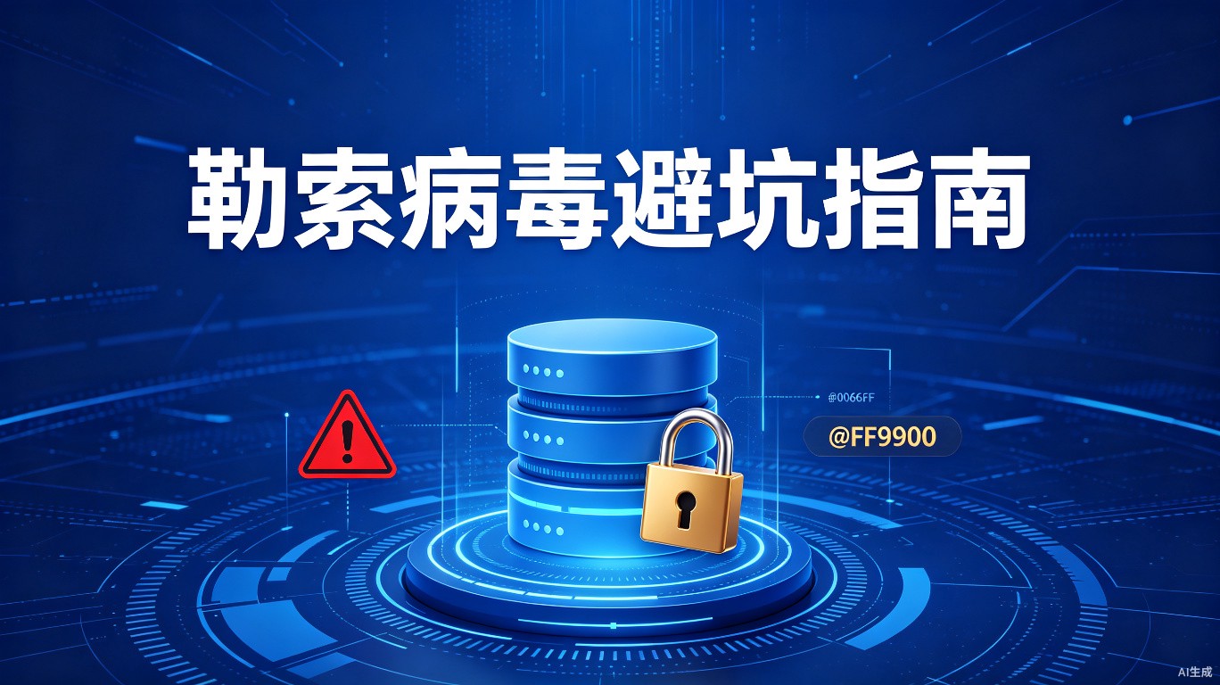 数据库中勒索病毒,这5个操作千万别做(会永久销毁数据)