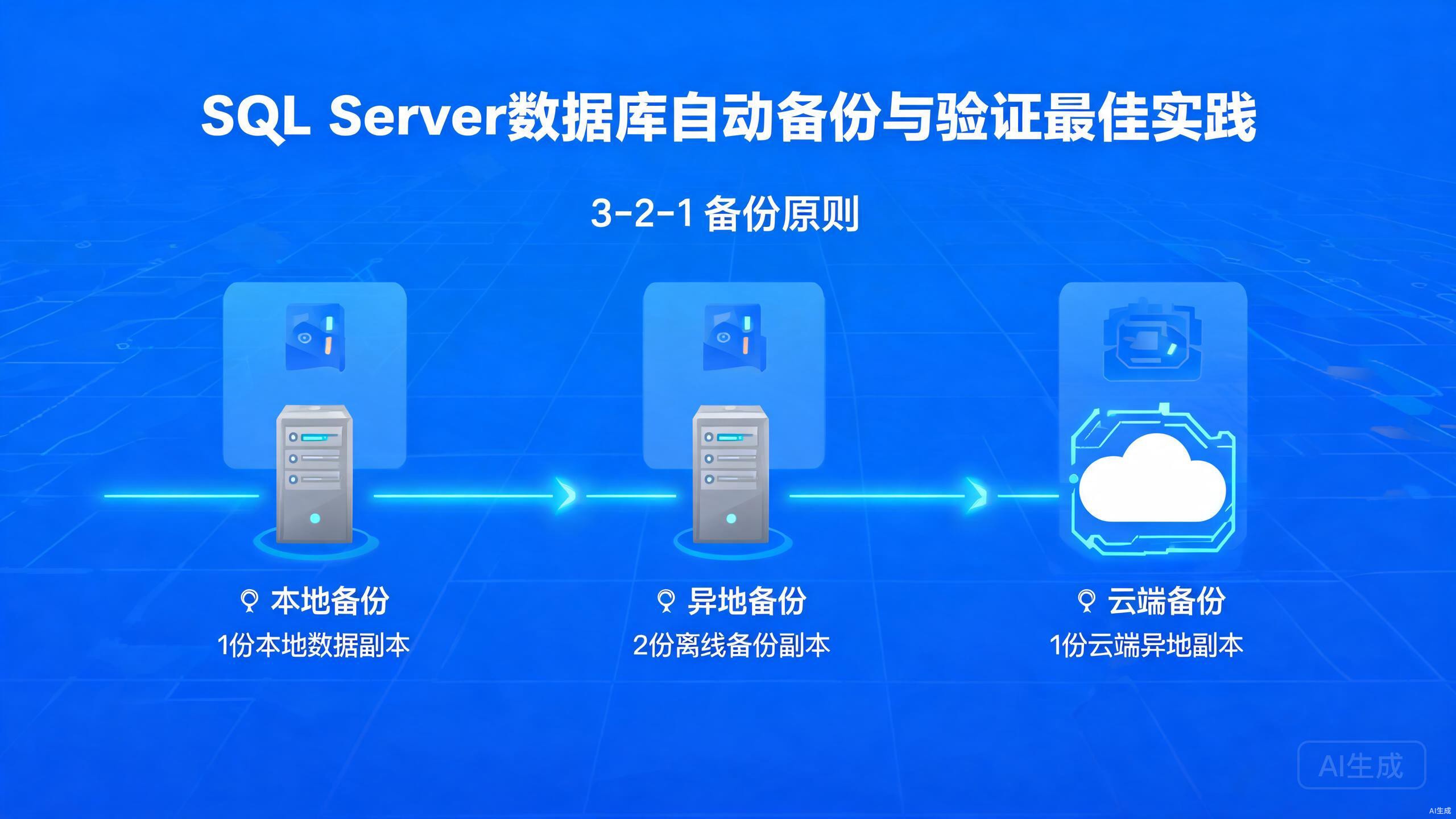 SQL Server数据库自动备份与完整性验证最佳实践