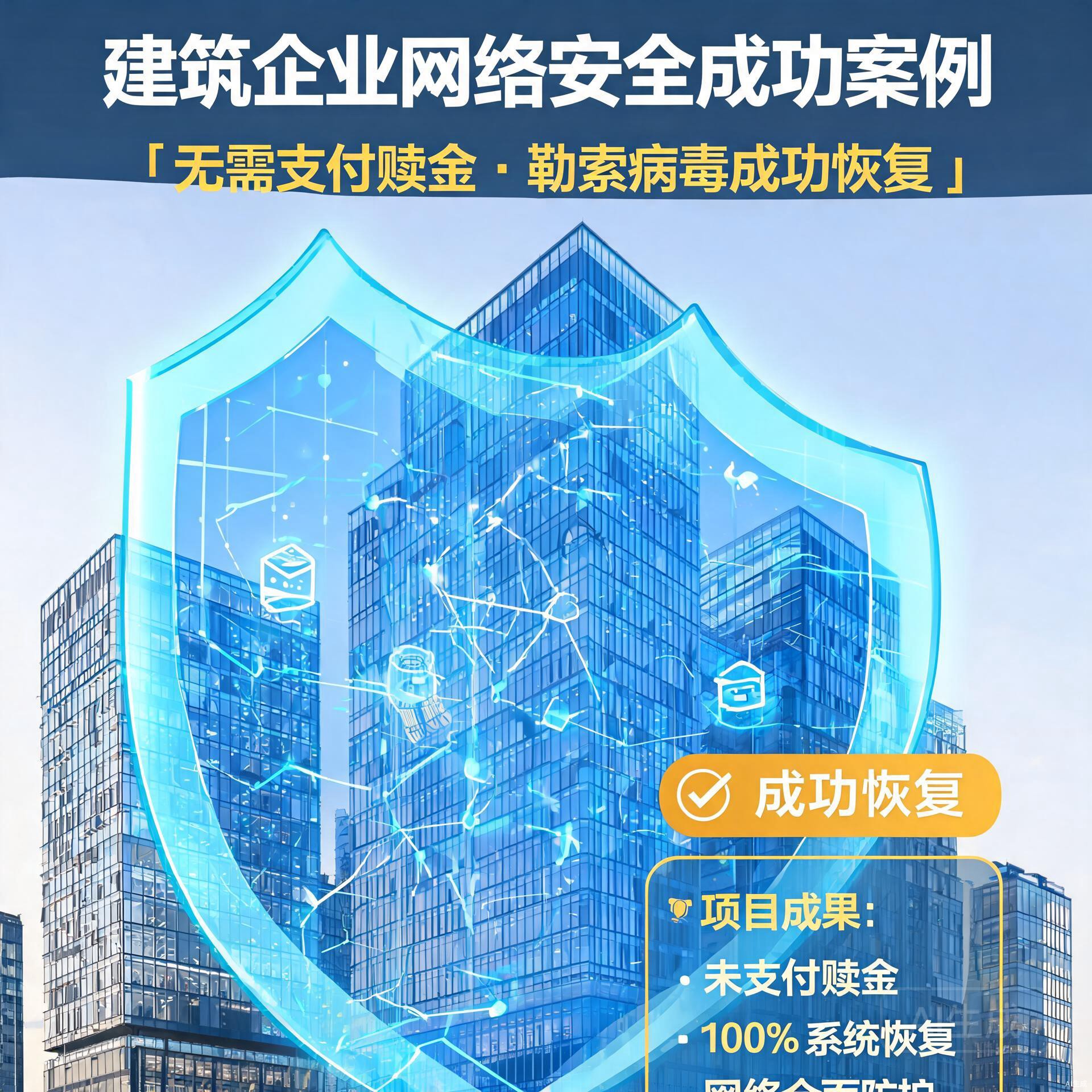 建筑公司LockBit病毒无需赎金解密案例