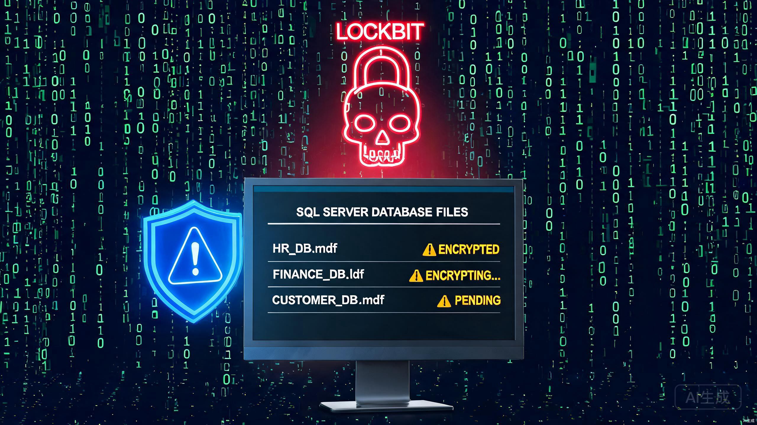 LockBit 3.0鍕掔储鐥呮瘨鏀诲嚮SQL Server鏁版嵁搴撴仮澶嶅疄鎿嶆寚鍗? -keywords