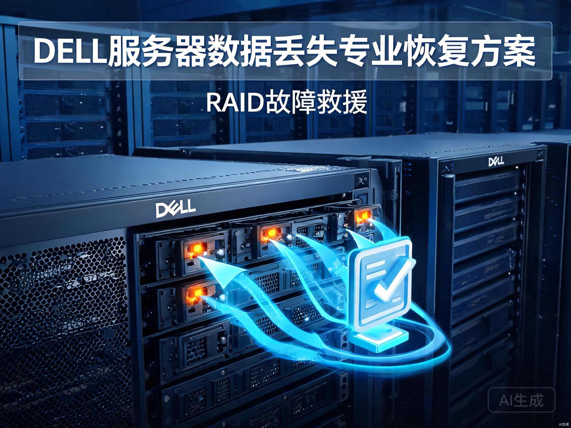 DELL服务器数据丢失专业恢复方案与RAID故障救援