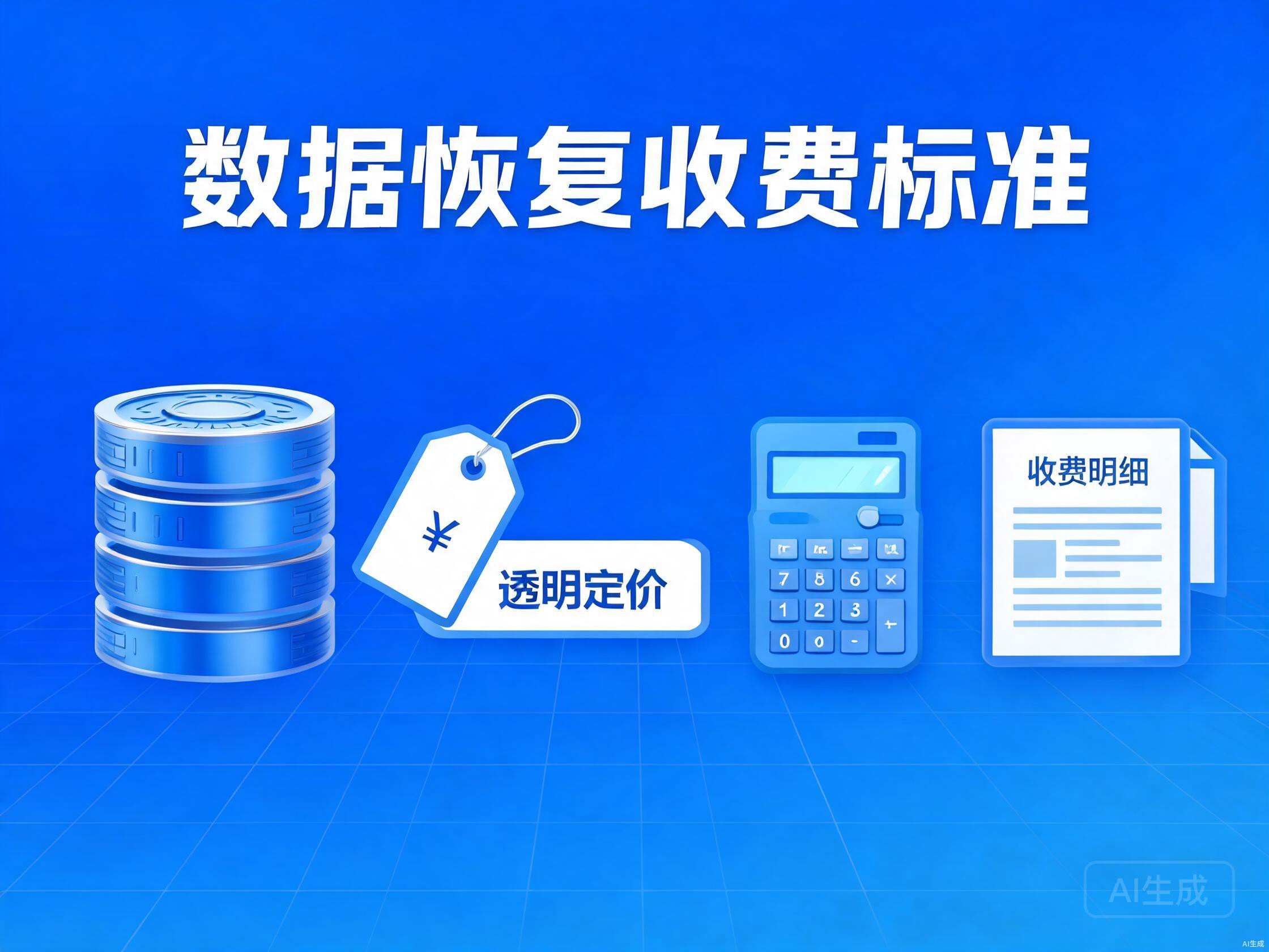 数据库恢复多少钱?2026年最新收费标准与价格影响因素详解