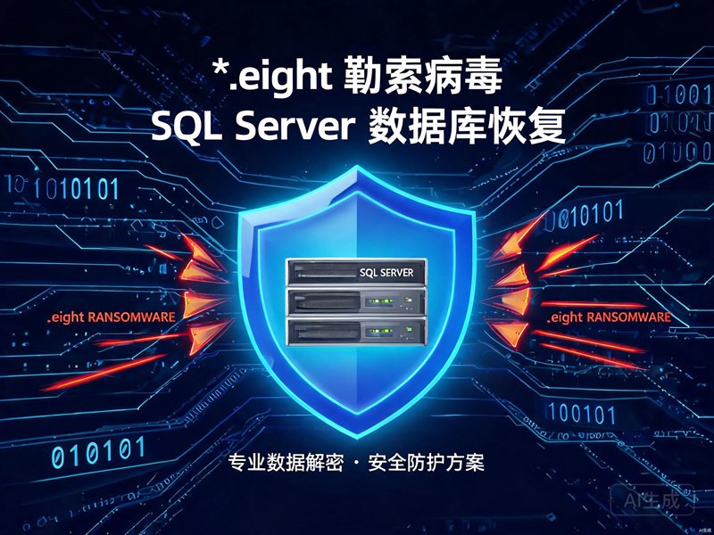 厦门SQLServer遭.eight勒索病毒加密的数据库恢复与解密方案