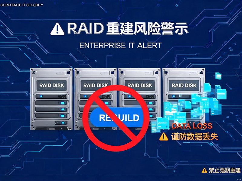 RAID阵列掉线后强行重建等于彻底丢失数据的深度警示