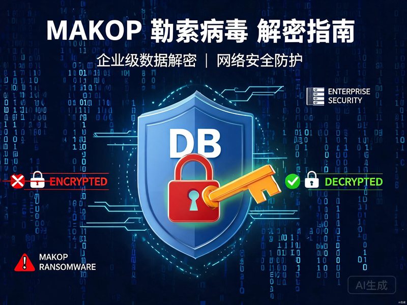 makop勒索病毒加密数据库的专业解密恢复教程与防护方案