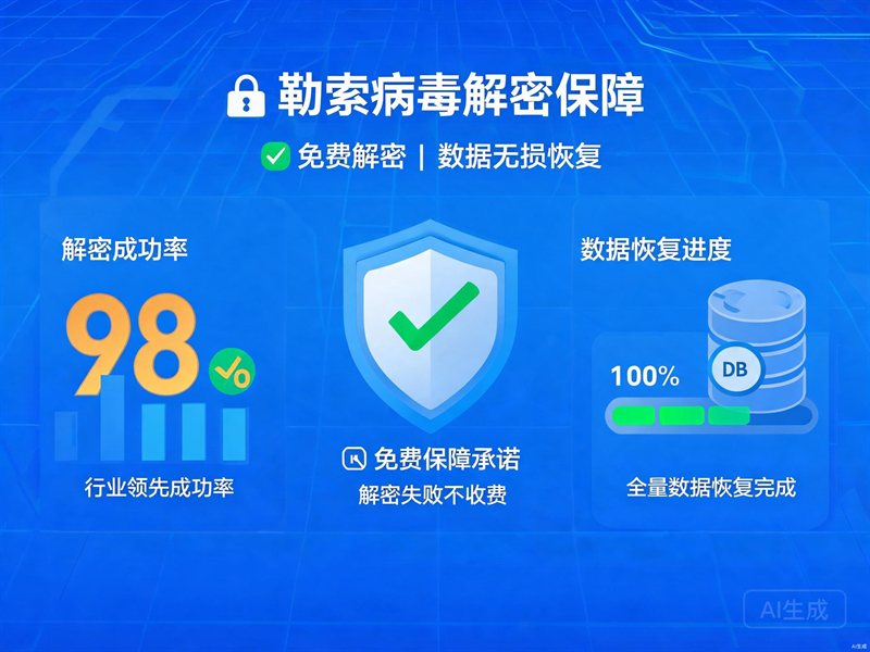 勒索病毒解密成功率多少不成功不收费承诺如何保障企业权益