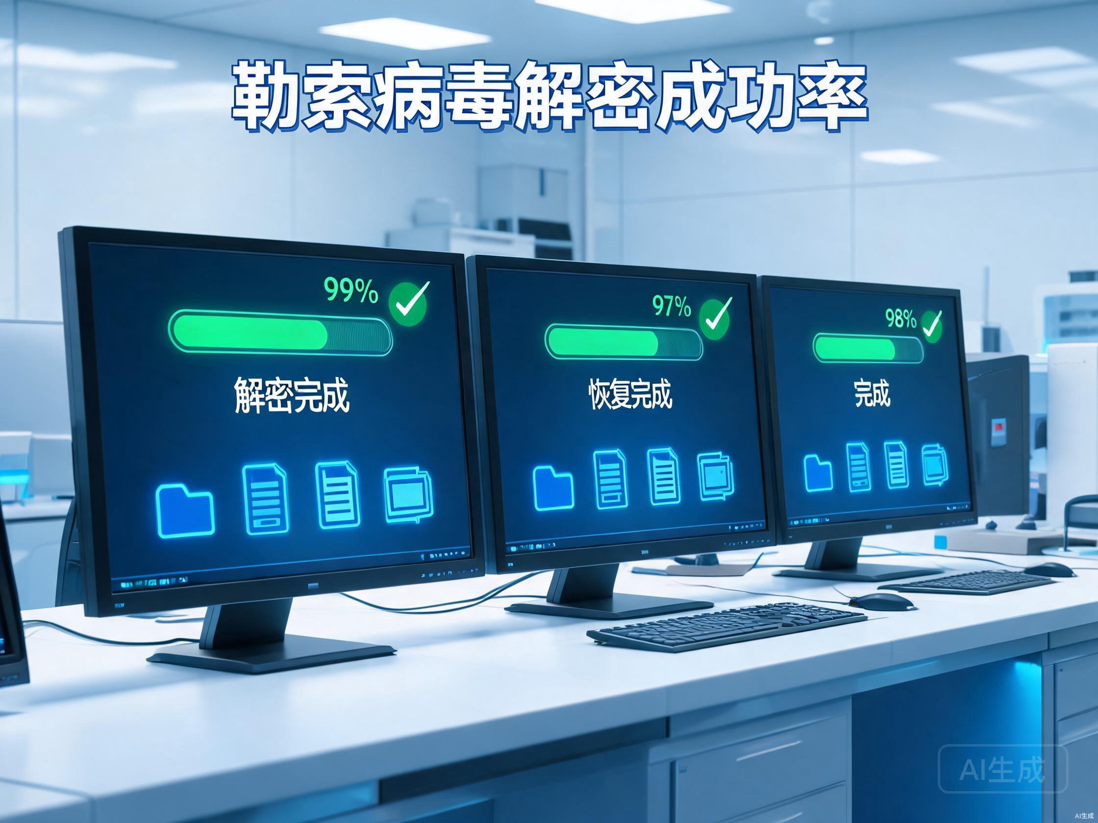 勒索病毒数据库解密成功率有多高？专业解密不成功不收费详解