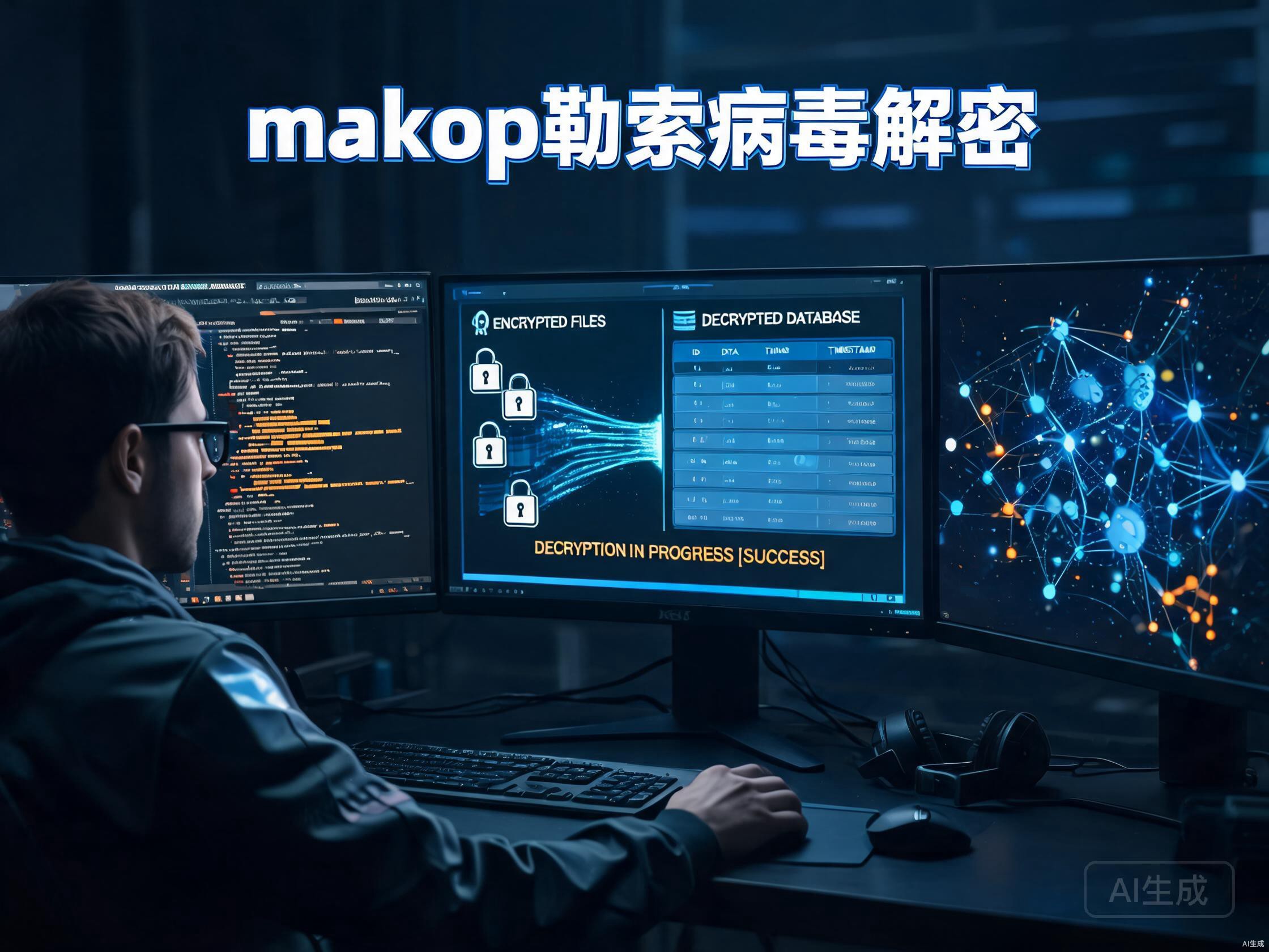 makop勒索病毒加密SQLServer数据库的安全解密与数据还原方案