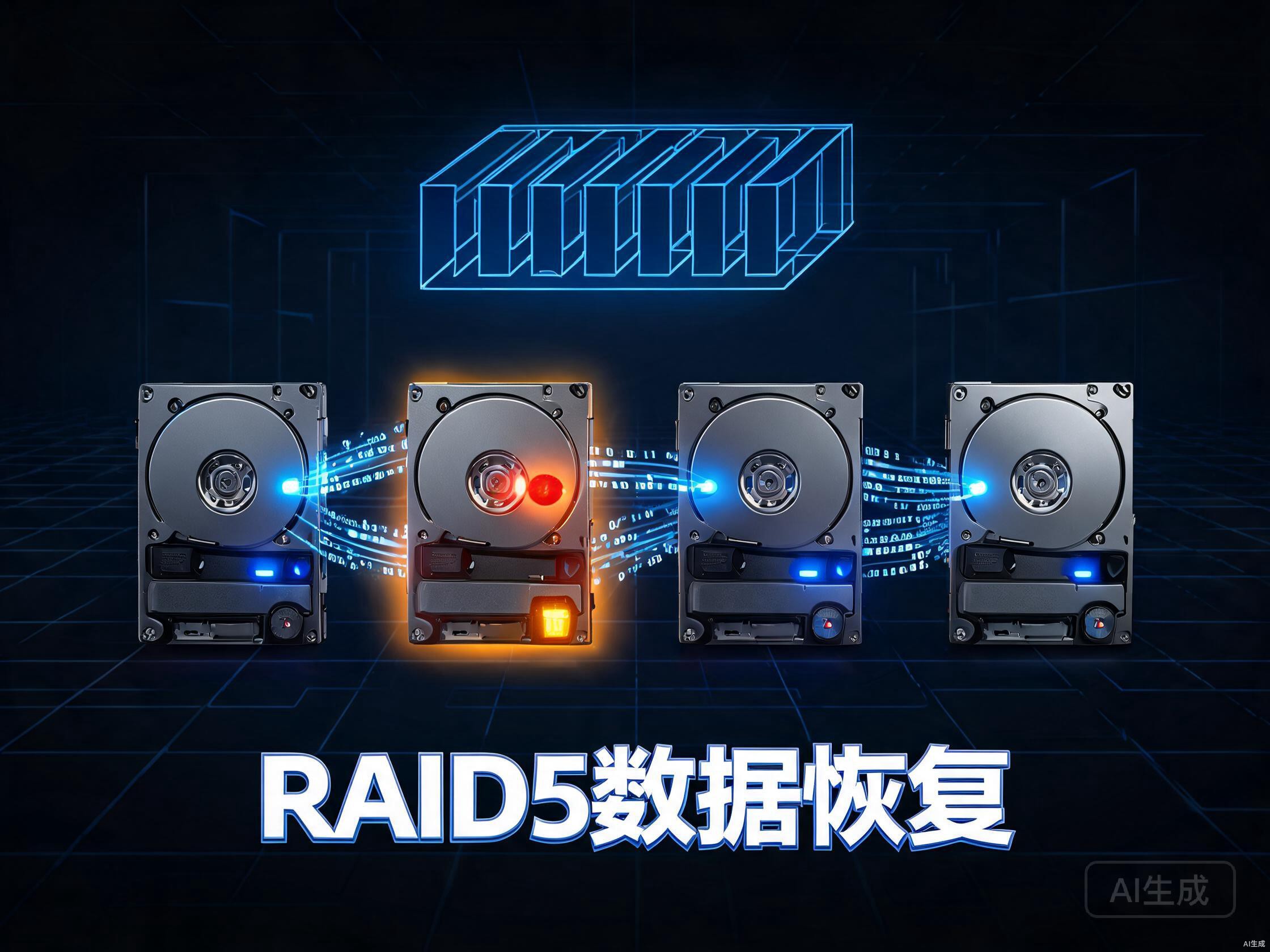 连锁零售企业RAID5两块硬盘同时掉线，无备份完整恢复3年经营数据