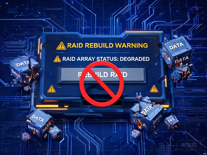 RAID阵列掉线后千万别重建!正确处理流程与数据恢复方案