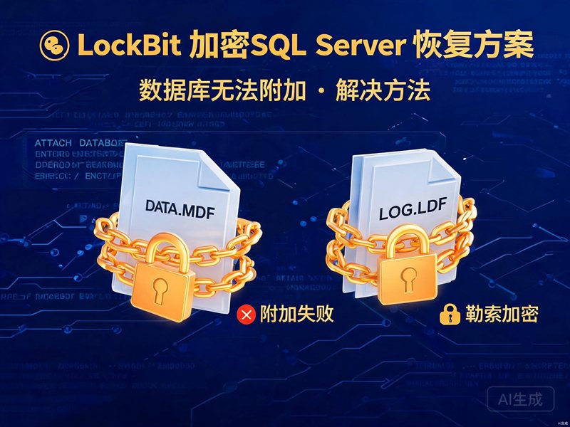 SQL Server中LockBit加密无法附加数据库恢复方法