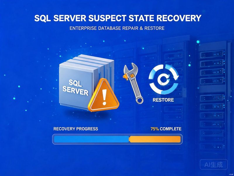SQL Server数据库置疑状态恢复:从故障诊断到数据完整修复