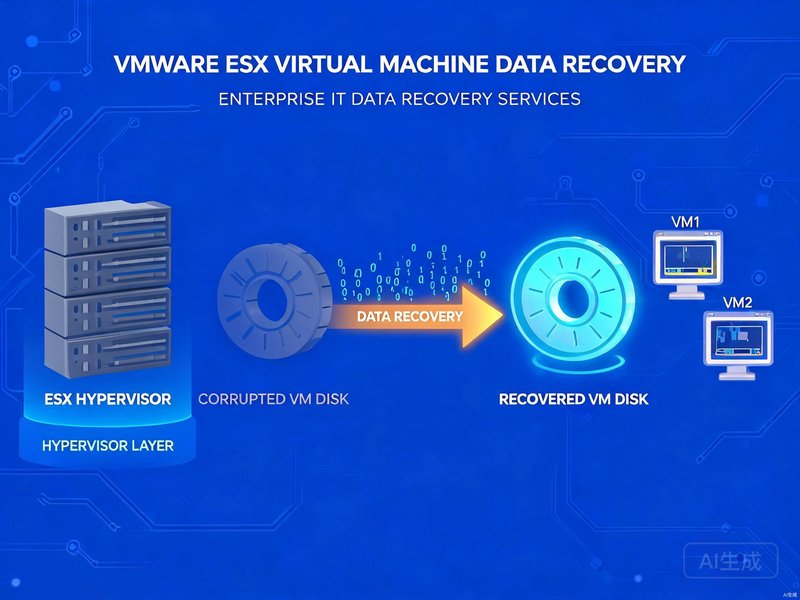 VMware ESX虚拟机损坏数据恢复:从磁盘镜像到VMDK重建全流程