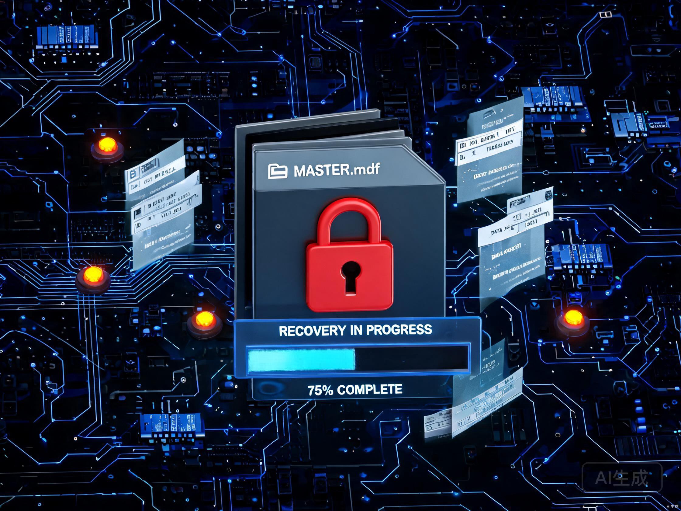 LockBit勒索病毒加密SQLServer数据库的页结构损伤评估与恢复实务