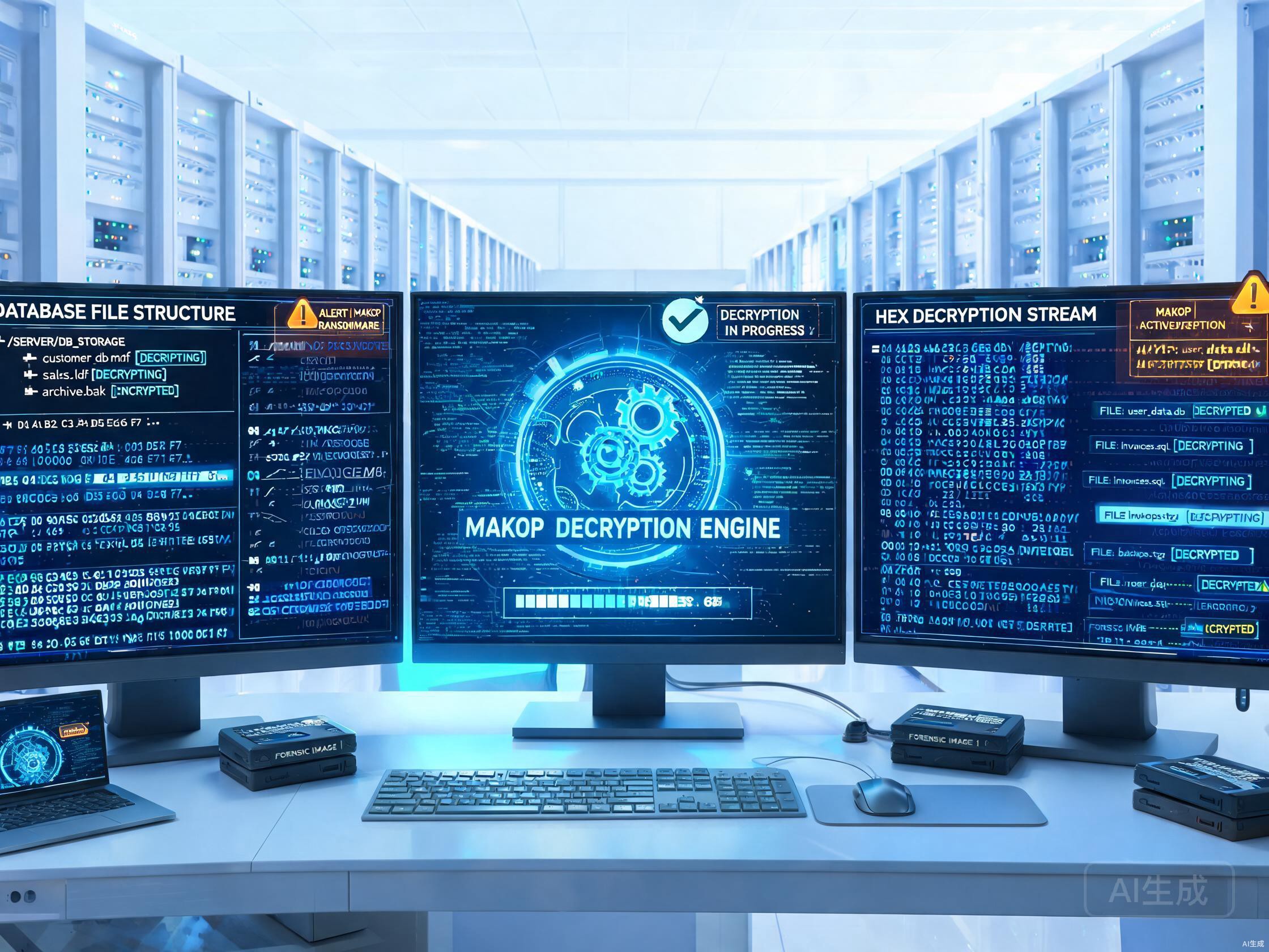 makop勒索病毒加密SQLServer数据库的解密引擎剖析与恢复实战